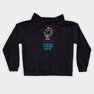 Awesome Geography Teacher School Kids Hoodie